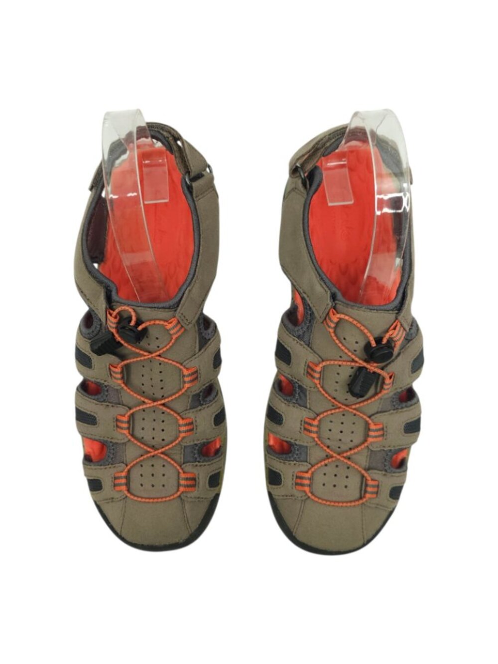 Clarks Tuvia Melon Fisherman Sandals Women 9N Hiking Shoes Closed Toe Trails - Picture 6 of 16